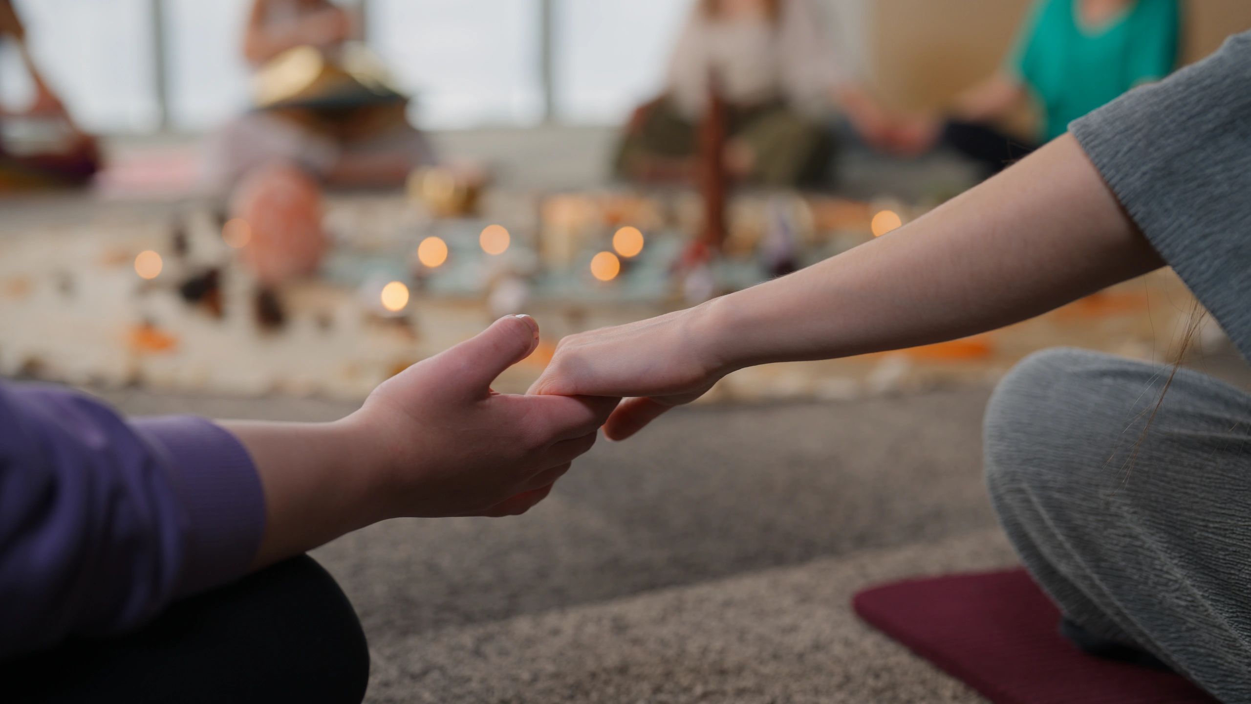 Energy healing group session