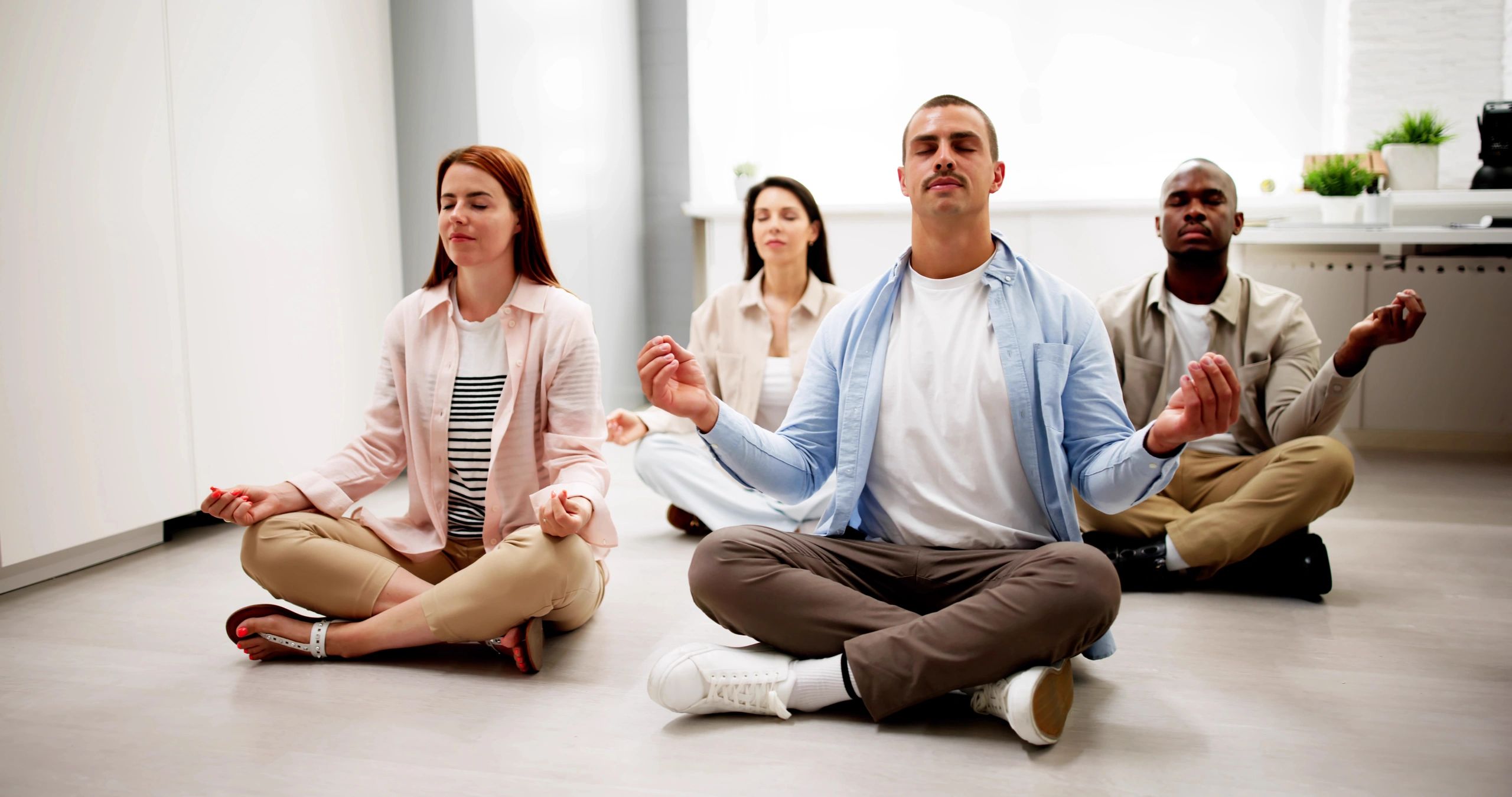 Reiki healing meditation wellness group session