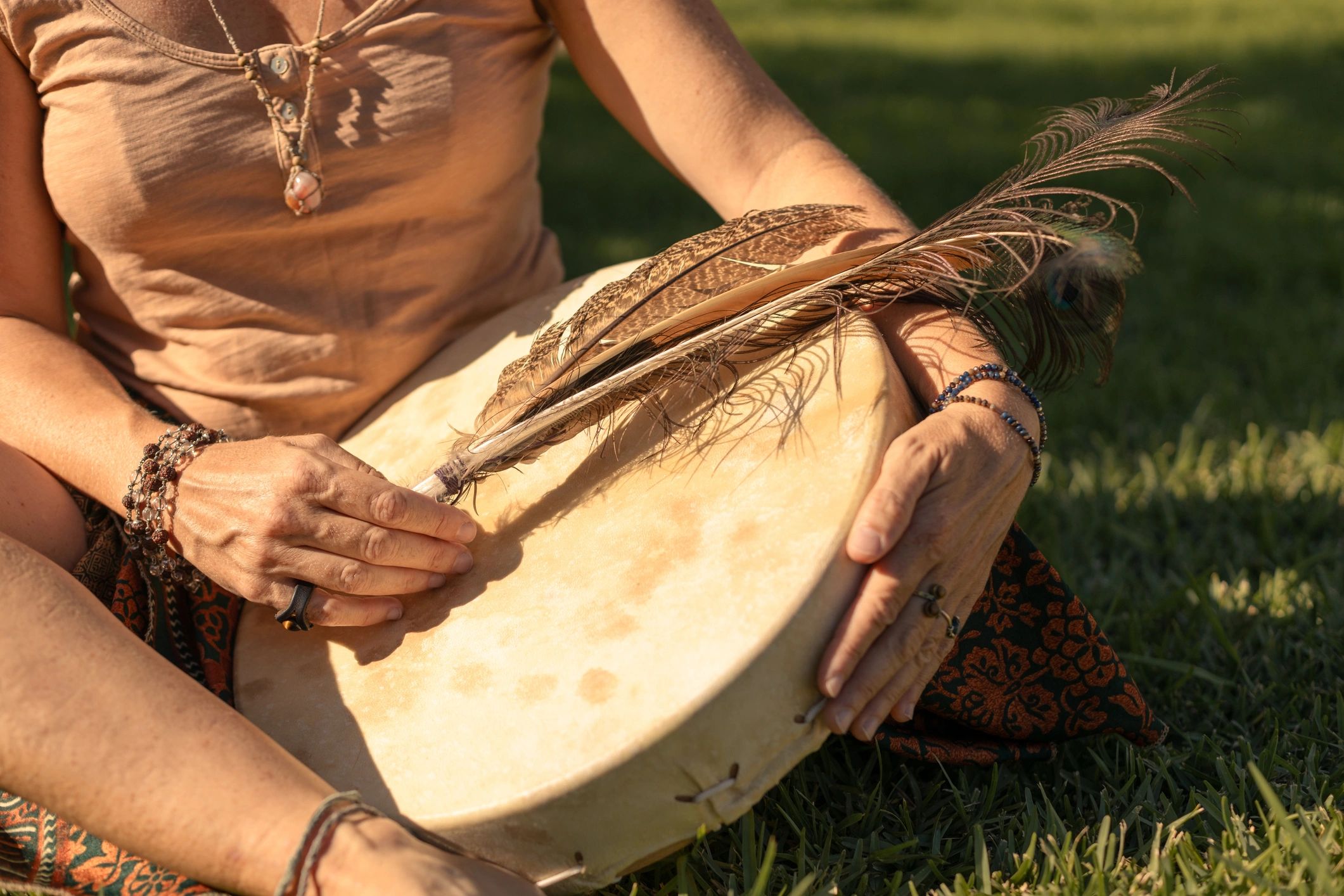 shamanic healing ritual serene wellness