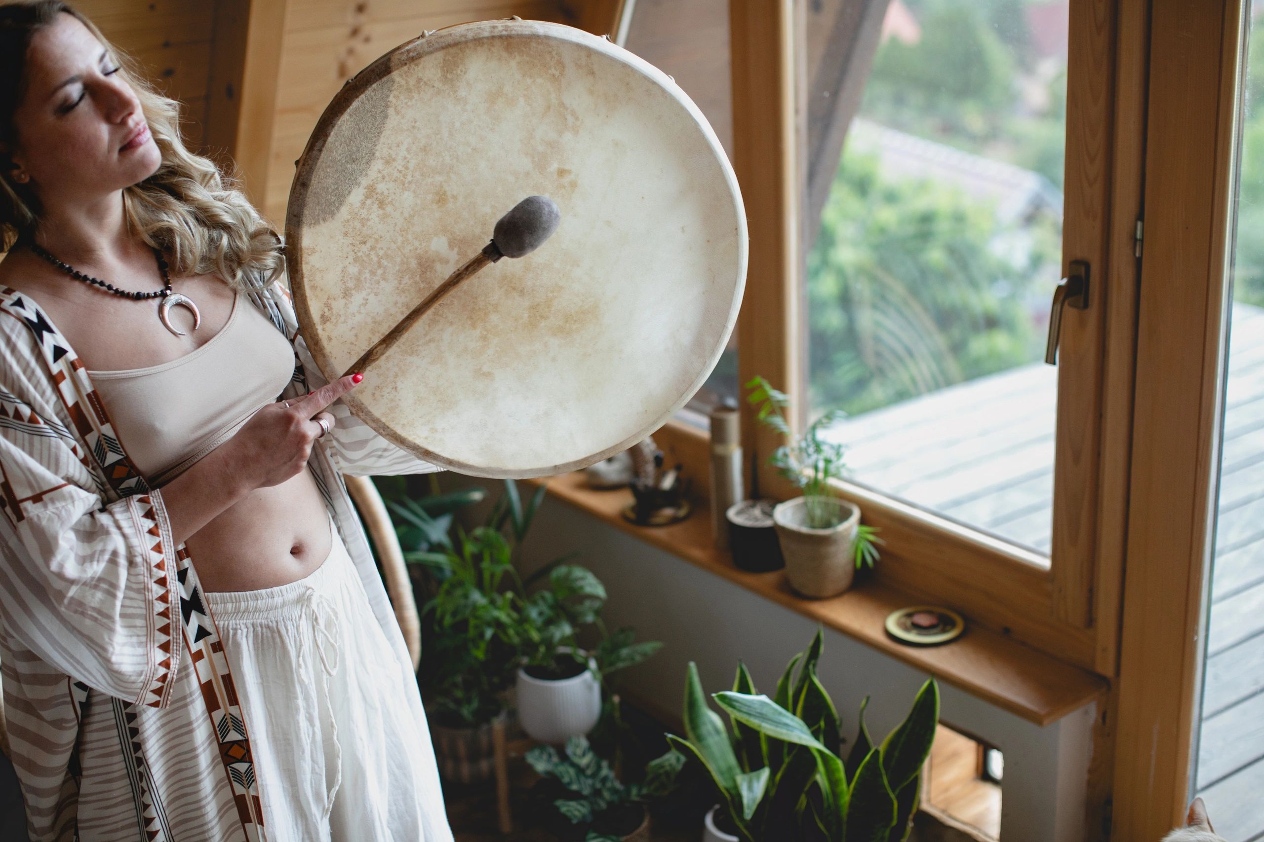 shamanic healing ritual serene wellness