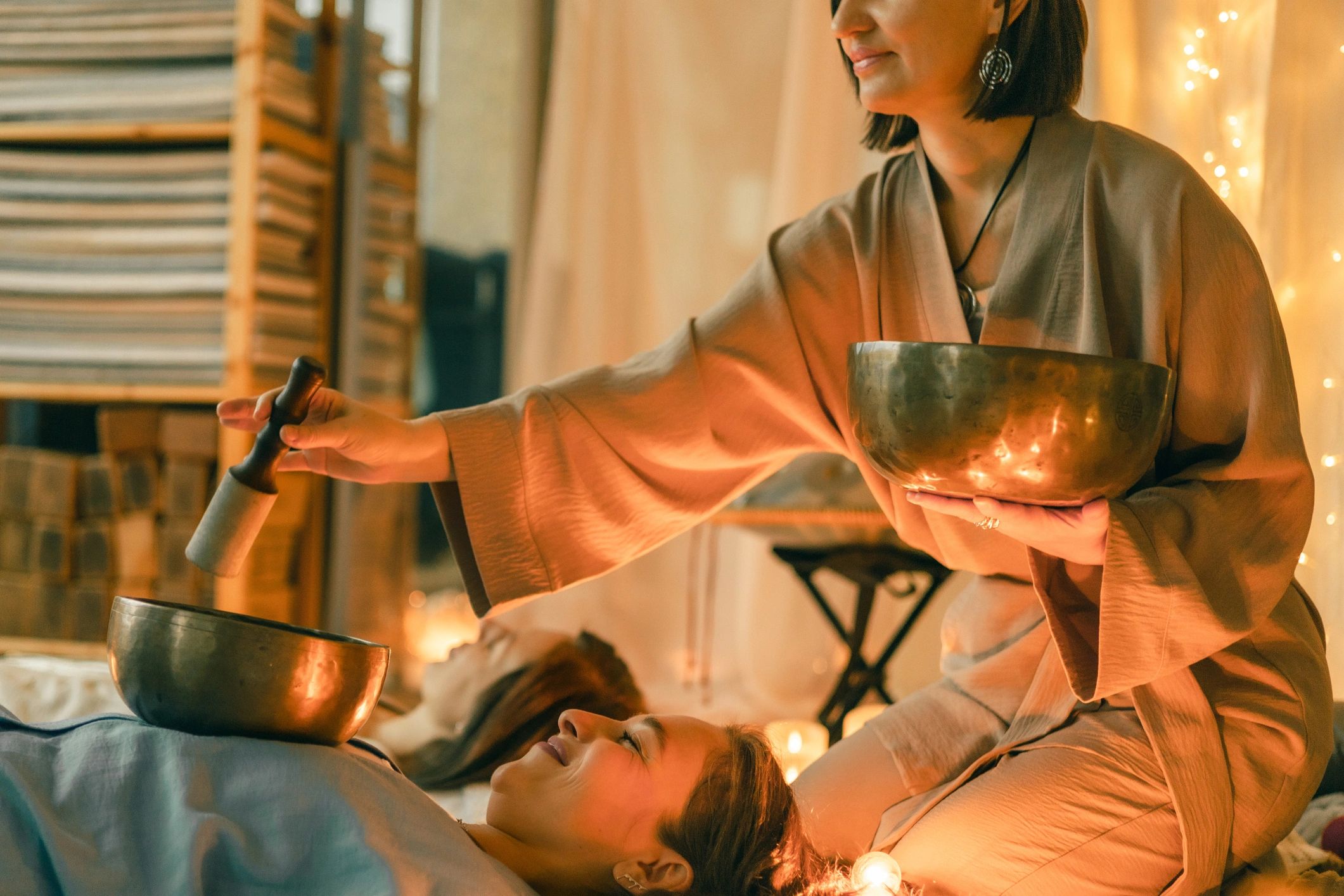 wellness practitioner at work