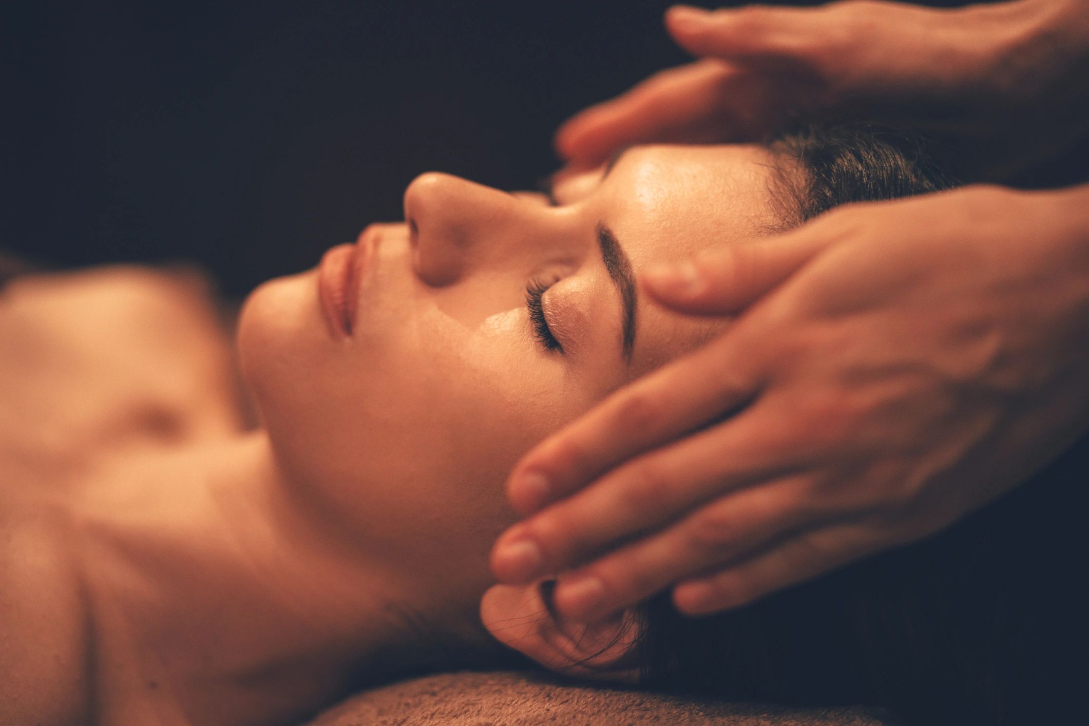 Serene reiki meditation session